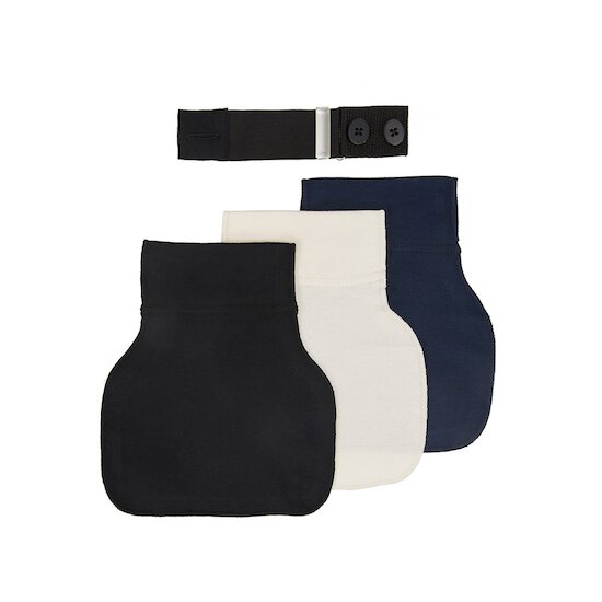 Flexi-Belt extension de ceinture coton bio Bleu marine de