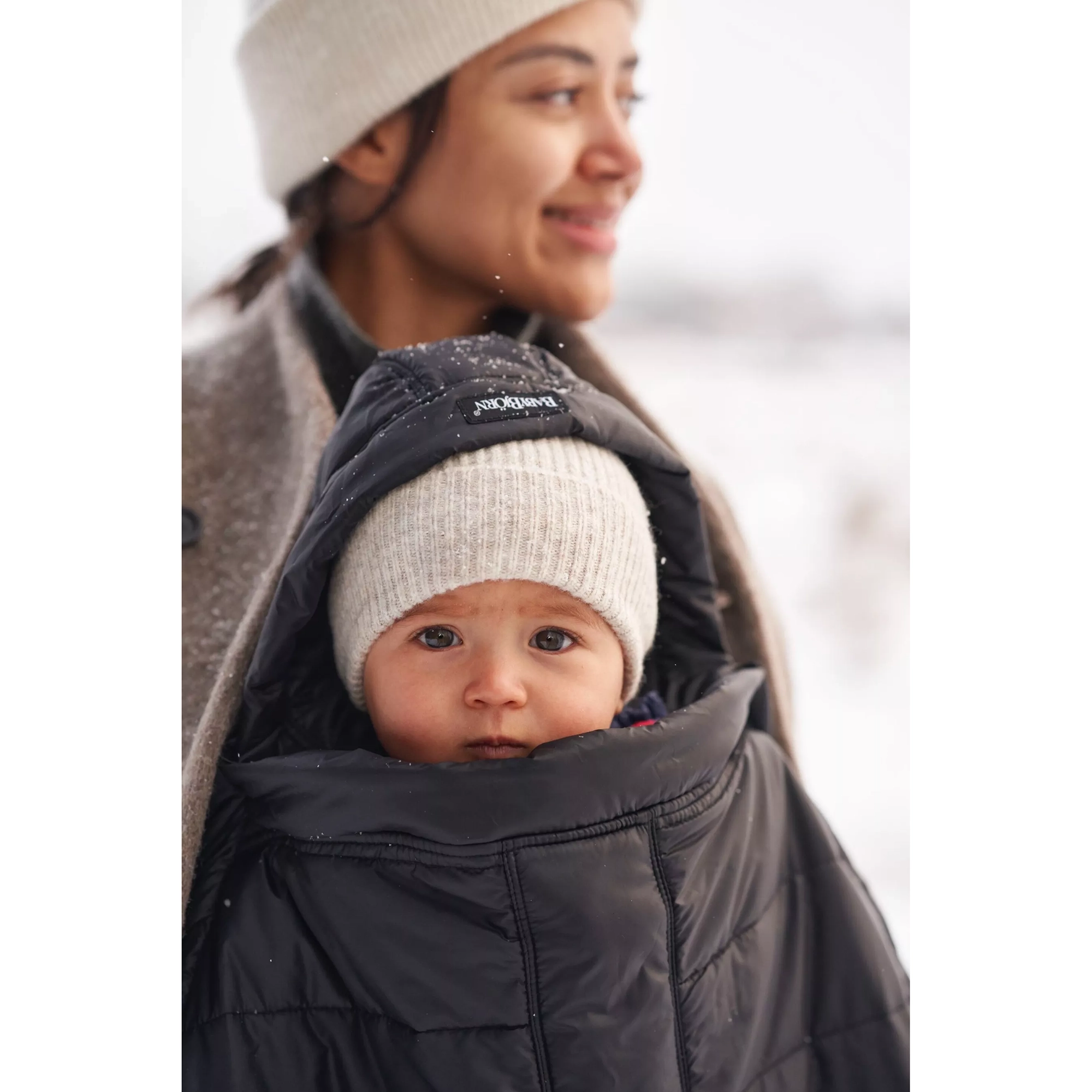 Cape d'hiver pour porte-bébé - Noire – ROOKIE