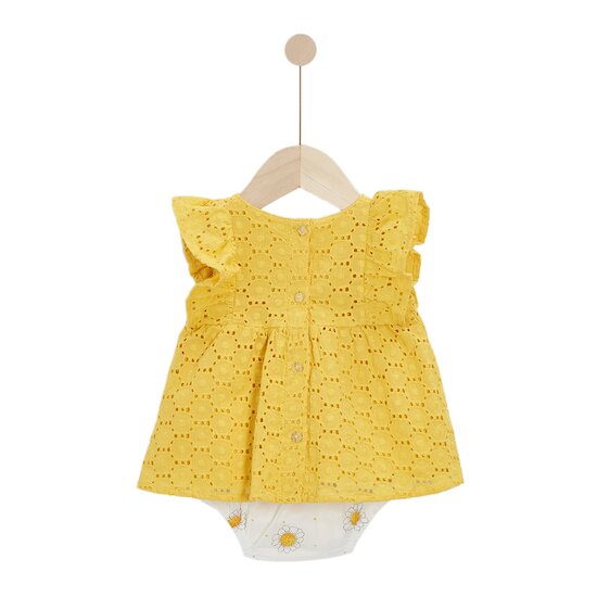 Ensemble Tunique + Bloomer Jaune soleil  de P'tit bisou