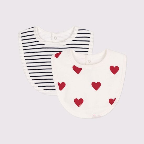 Lot bavoirs en coton   de Petit Bateau