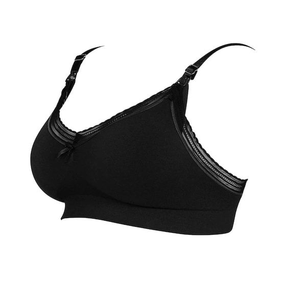 Brassière de maternité Milk Noir L de Cache Coeur