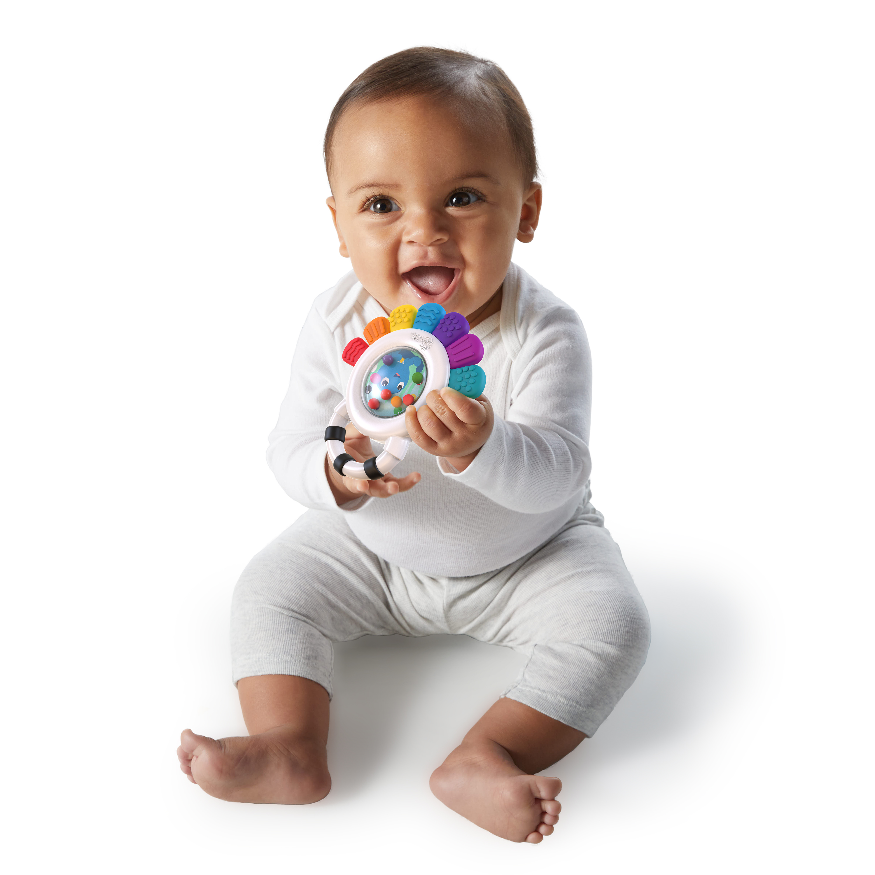 Ensemble de hochets pour bébé, dentition apaisante, jouets à hochet de  dinosaure pour bébés, shaker à saisir et à tourner à la main, jouet  sensoriel
