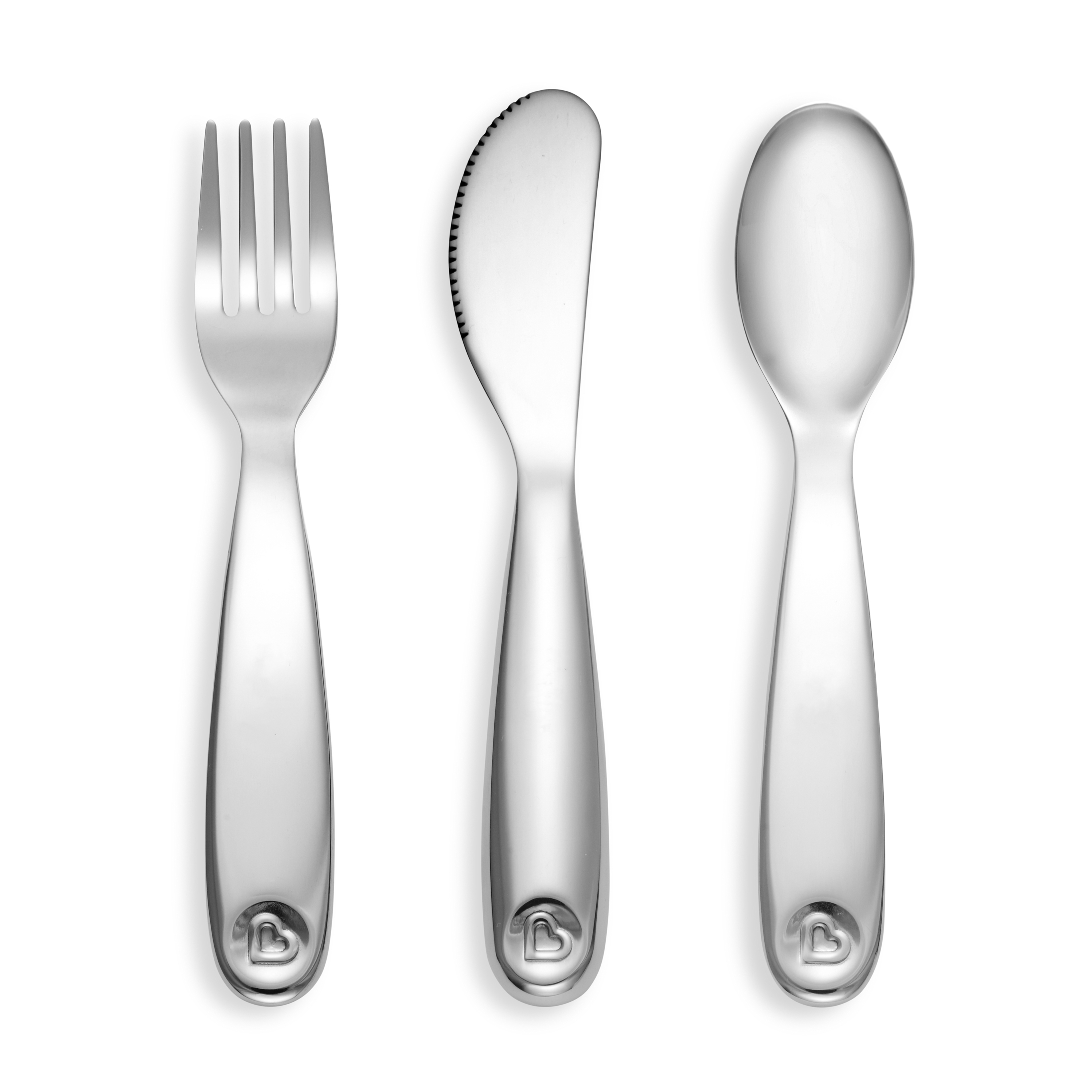 Set Couverts Inox Argent De Munchkin Couverts Aubert