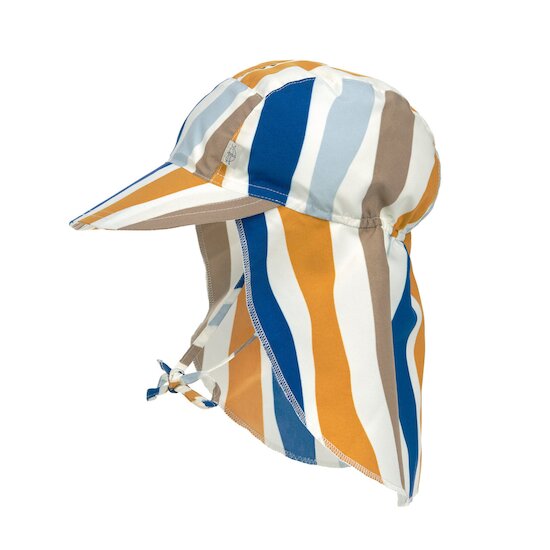 Casquette protège nuque anti-UV Vagues Bleu 7-18 mois de Lässig