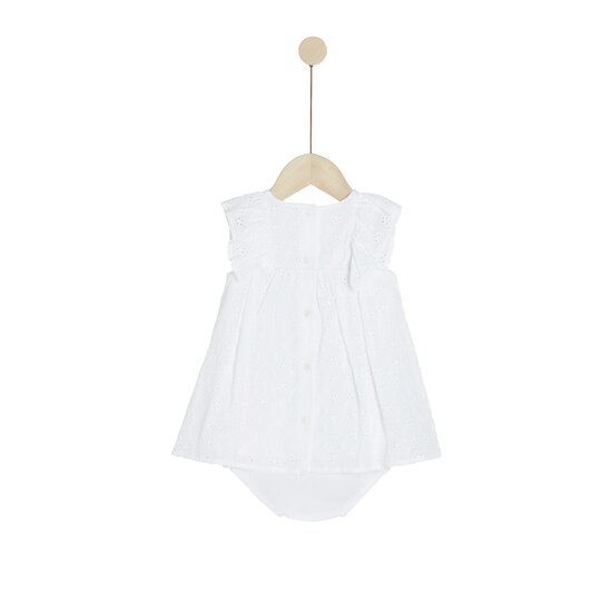 Plage Robe + Bloomer Blanc  de P'tit bisou