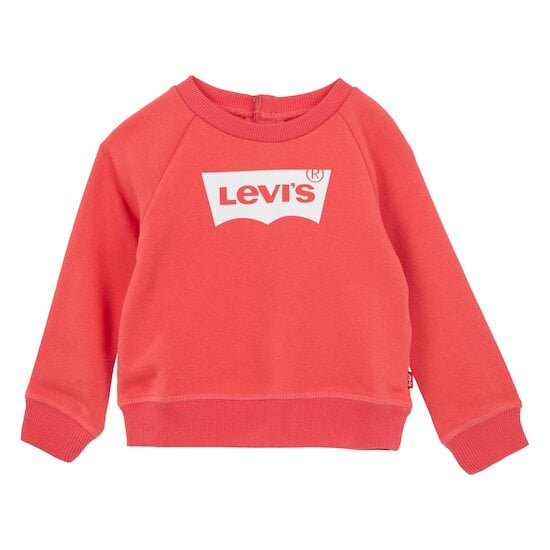 Sweat manches longues Batwing Rose 9 mois de Levi's Kids