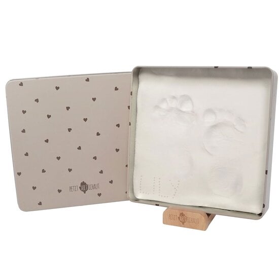 Cadre baby box carrée Jolis cœurs  de Petit Artichaut