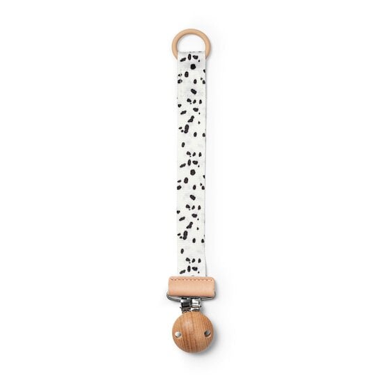 Attache tétine en bois Dalmatian dots  de Elodie Details