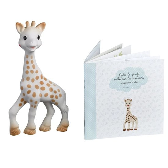 Coffret Sophie La Girafe avec livret Mes Souvenirs Beige  de Sophie La Girafe®