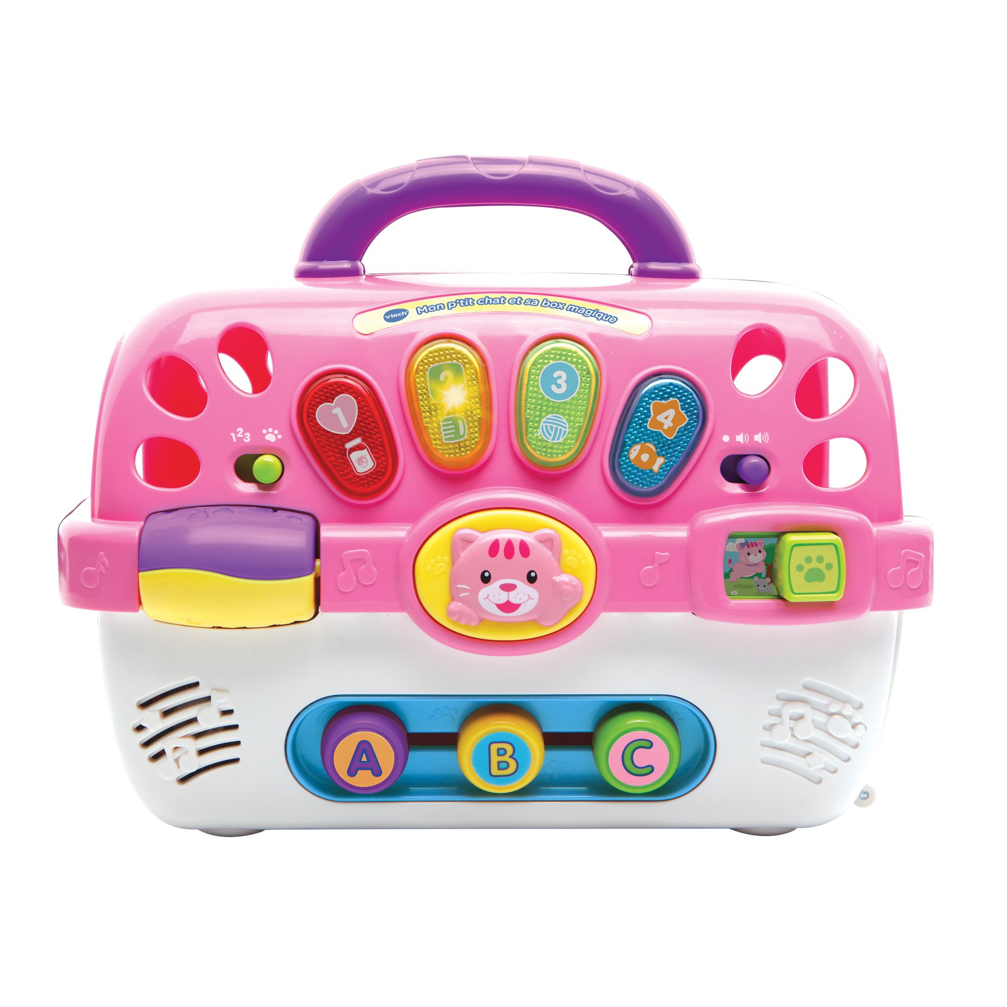 Mon p tit chat et sa box  magique  Rose de Vtech Autres 