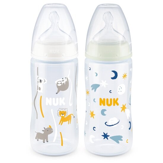 Lot de 2 biberons Serenity Plus  300 ml de Nuk