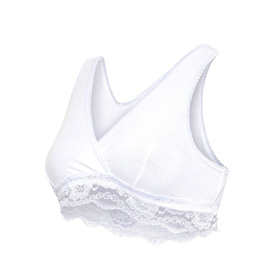 Brassière allaitement dentelle Blanc  de Carriwell