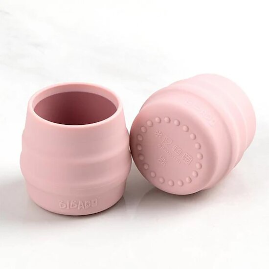 Lot de 2 verres silicone Blush  de Bibado