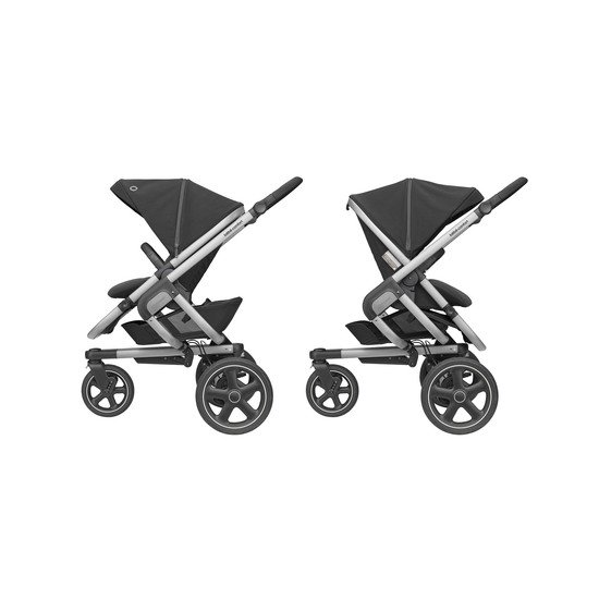 Nova 3 Roues Essential Black De Bebe Confort Poussettes Polyvalentes Aubert