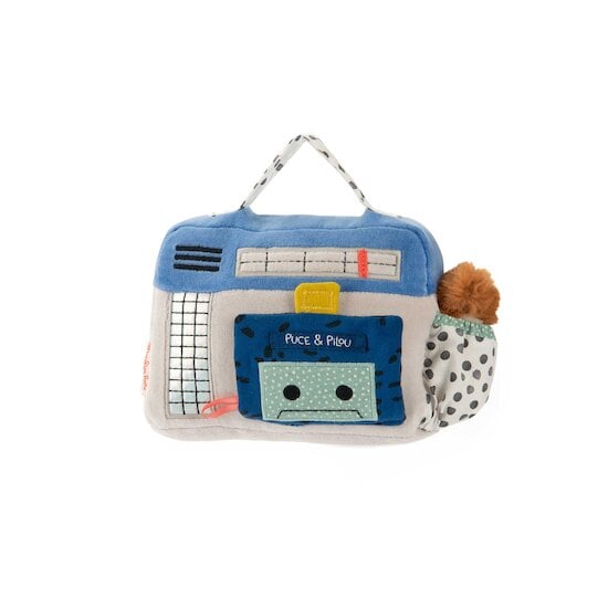 Puce & Pilou Peluche Cassette Musical   de Moulin Roty