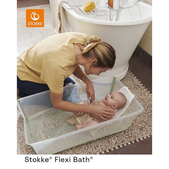 Baignoire Flexi Bath™ XL Blanche de Stokke®, Baignoires : Aubert