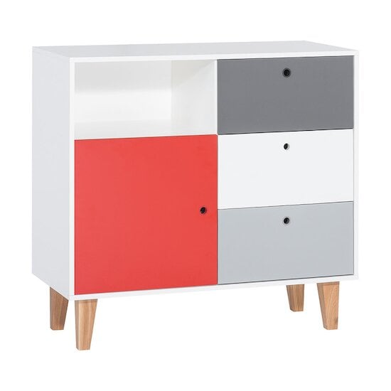 Concept Commode Junior Rouge  de Vox