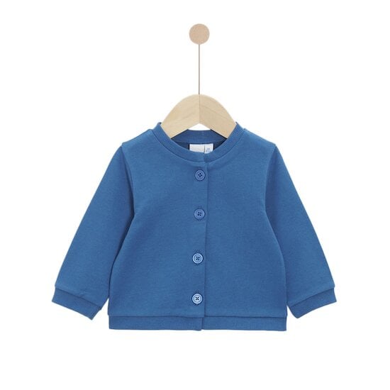 Cardigan Liberty and Sea Life Bleu 3 mois de P'tit Bisou Petit Prix