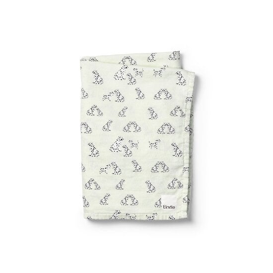 Couverture en mousseline de bambou Darling Dalmatians  de Elodie Details