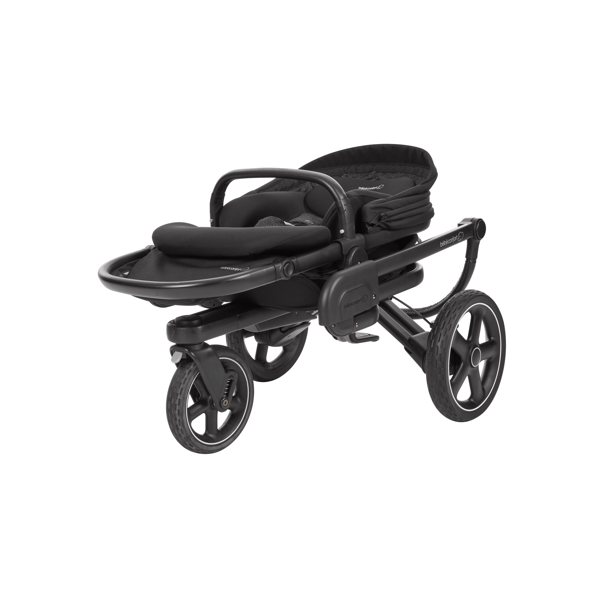 Nova 3 Roues Sparkling Grey De Bebe Confort Poussettes Polyvalentes Aubert