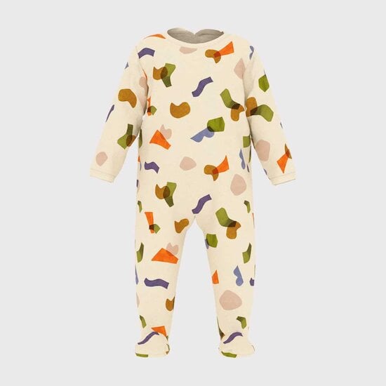 Pyjama imprimé en coton  6 mois de Petit Bateau