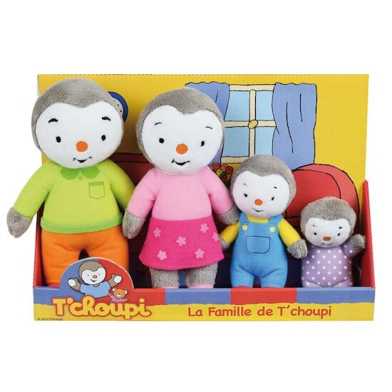 T'choupi Coffret famille   de Jemini